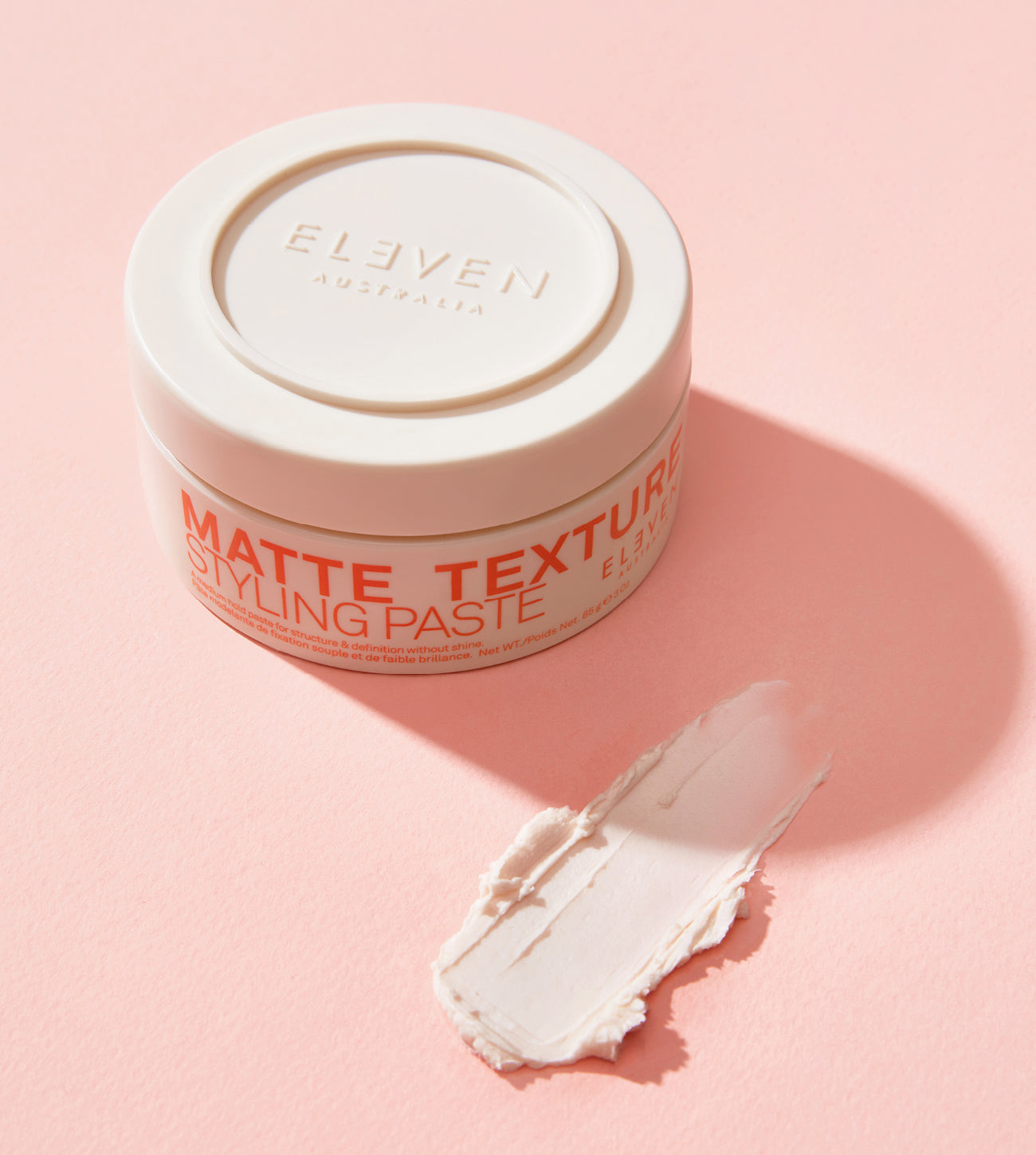 ELEVEN Hair MATTE TEXTURE STYLING PASTE flexible mens styling