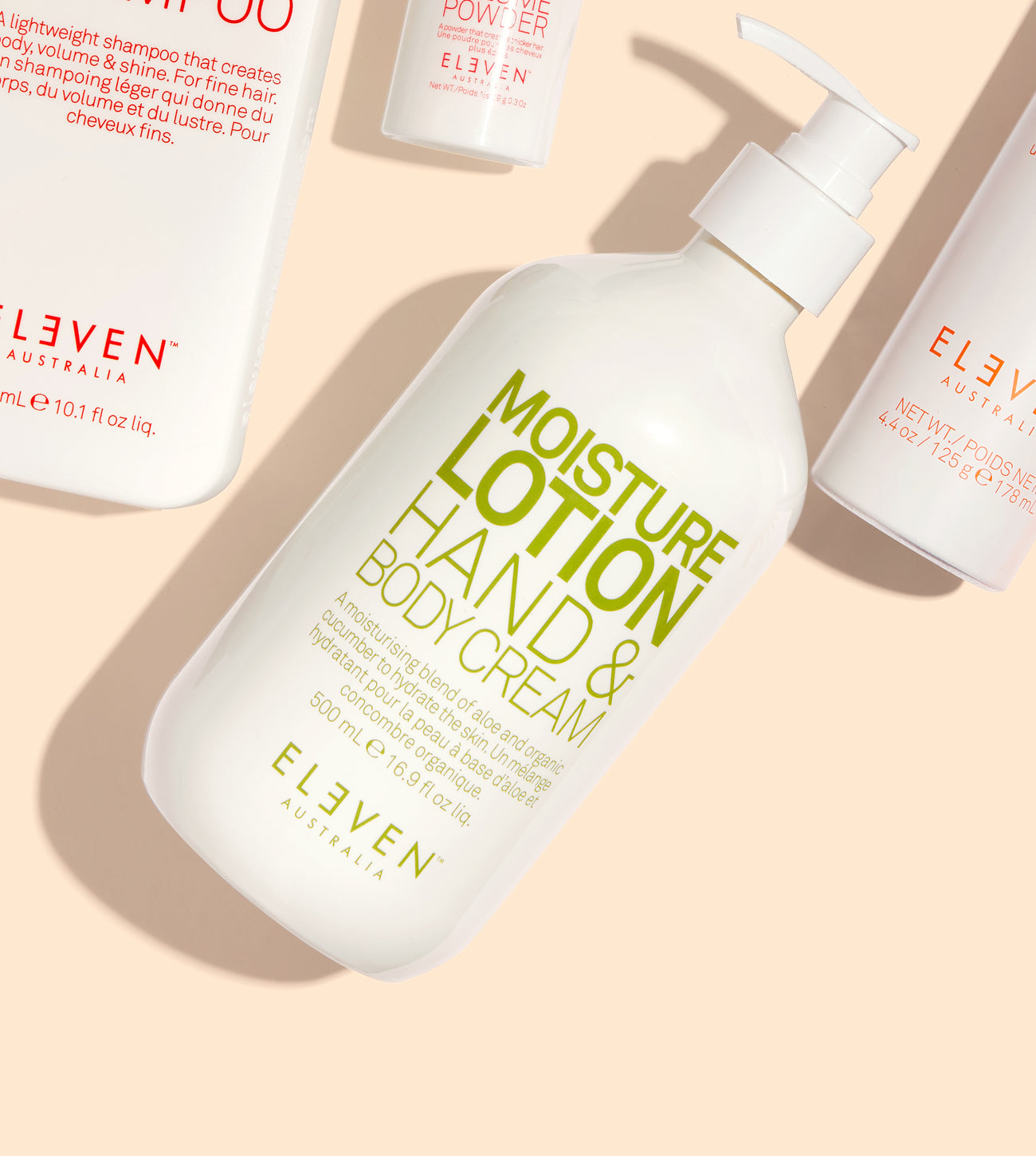 ELEVEN Hair Moisture Lotion Hand & Body Cream is the perfect everyday moisturiser. Vitamin E fight free-radicals