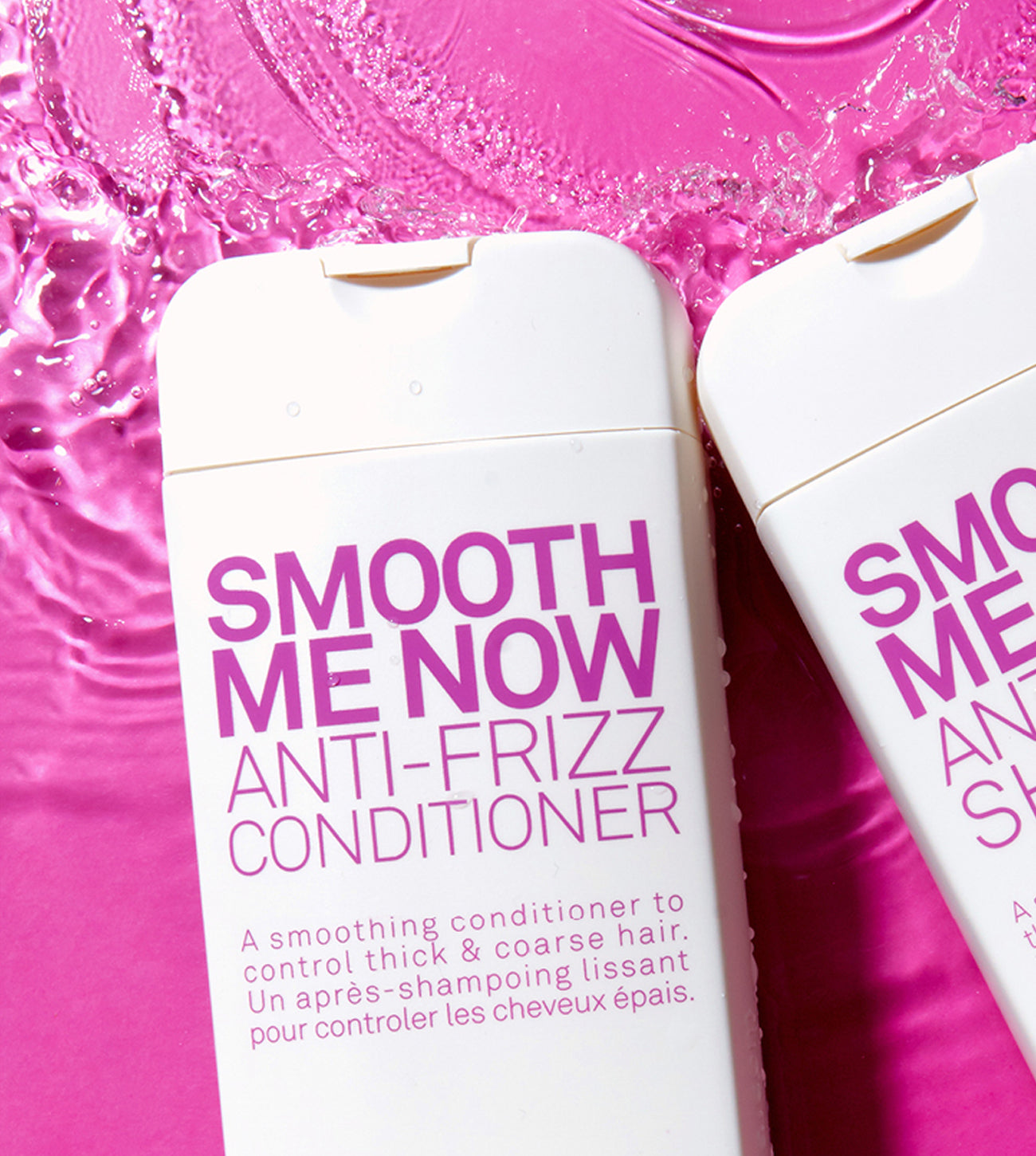 ELEVEN Hair SMOOTH ME NOW ANTI-FRIZZ CONDITIONER. Avocado Oil and Cucumber Extract condition, strengthen and soothes the hair, leaving it smooth and manageable for silky, smooth hair.