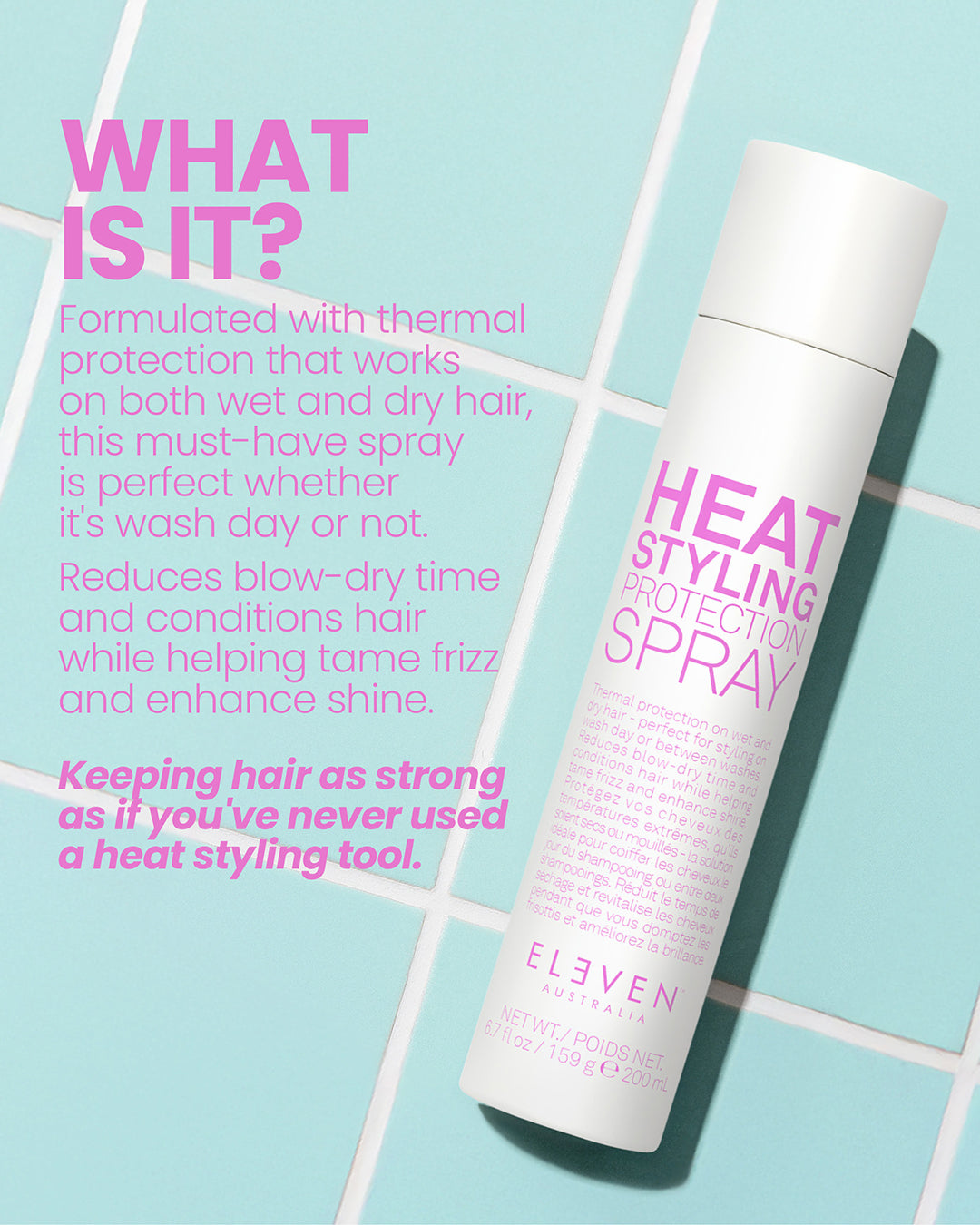 Heat Styling Protection Spray