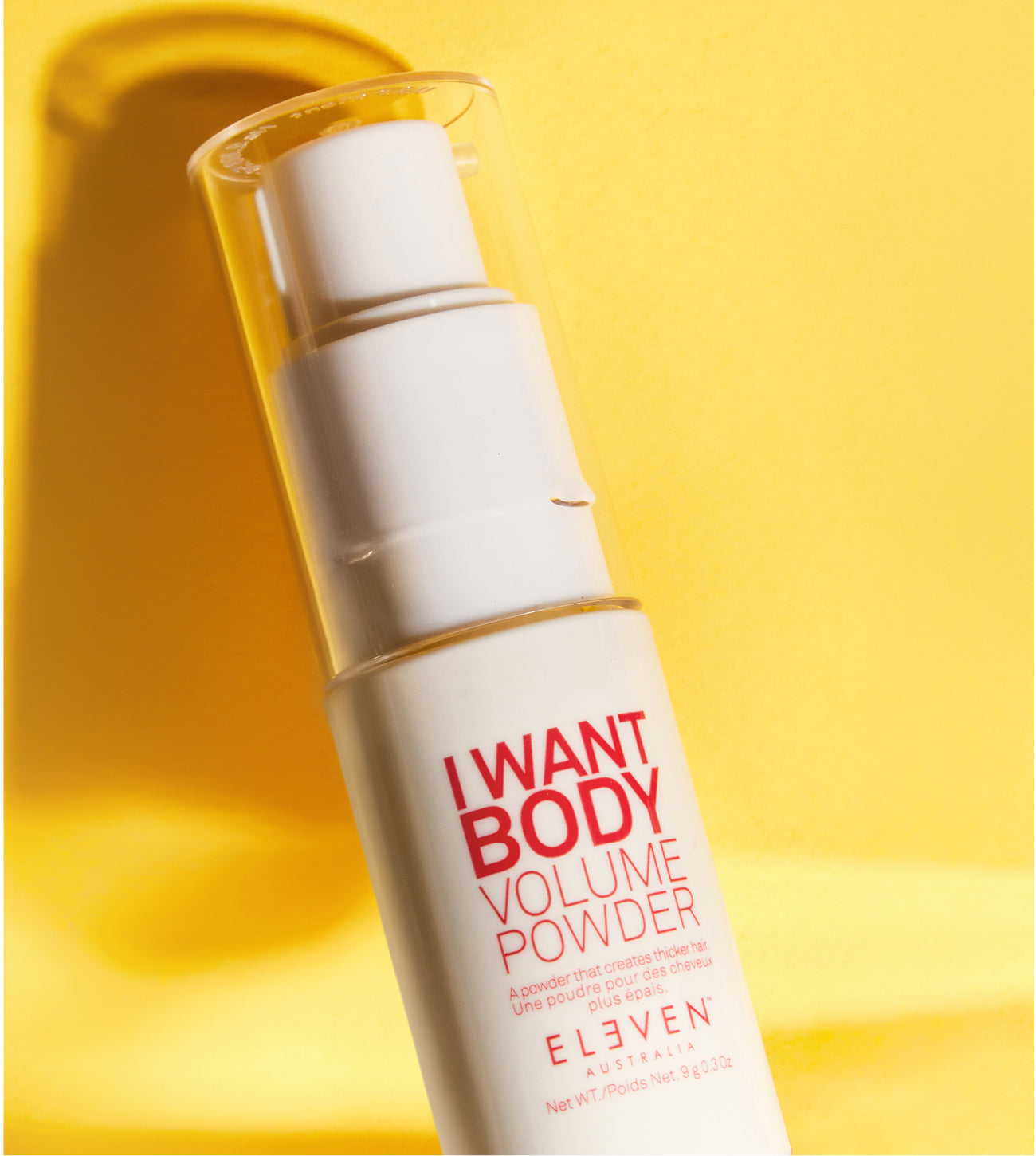 ELEVEN Hair I WANT BODY VOLUME POWDER lift at roots