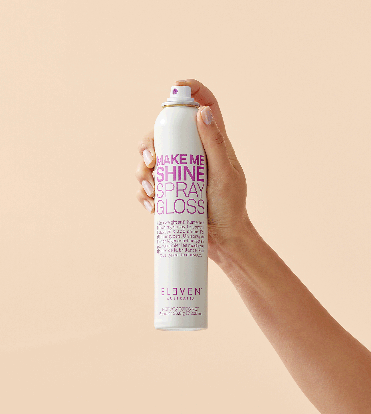 ELEVEN Hair MAKE ME SHINE SPRAY GLOSS anti gravity finishing spray